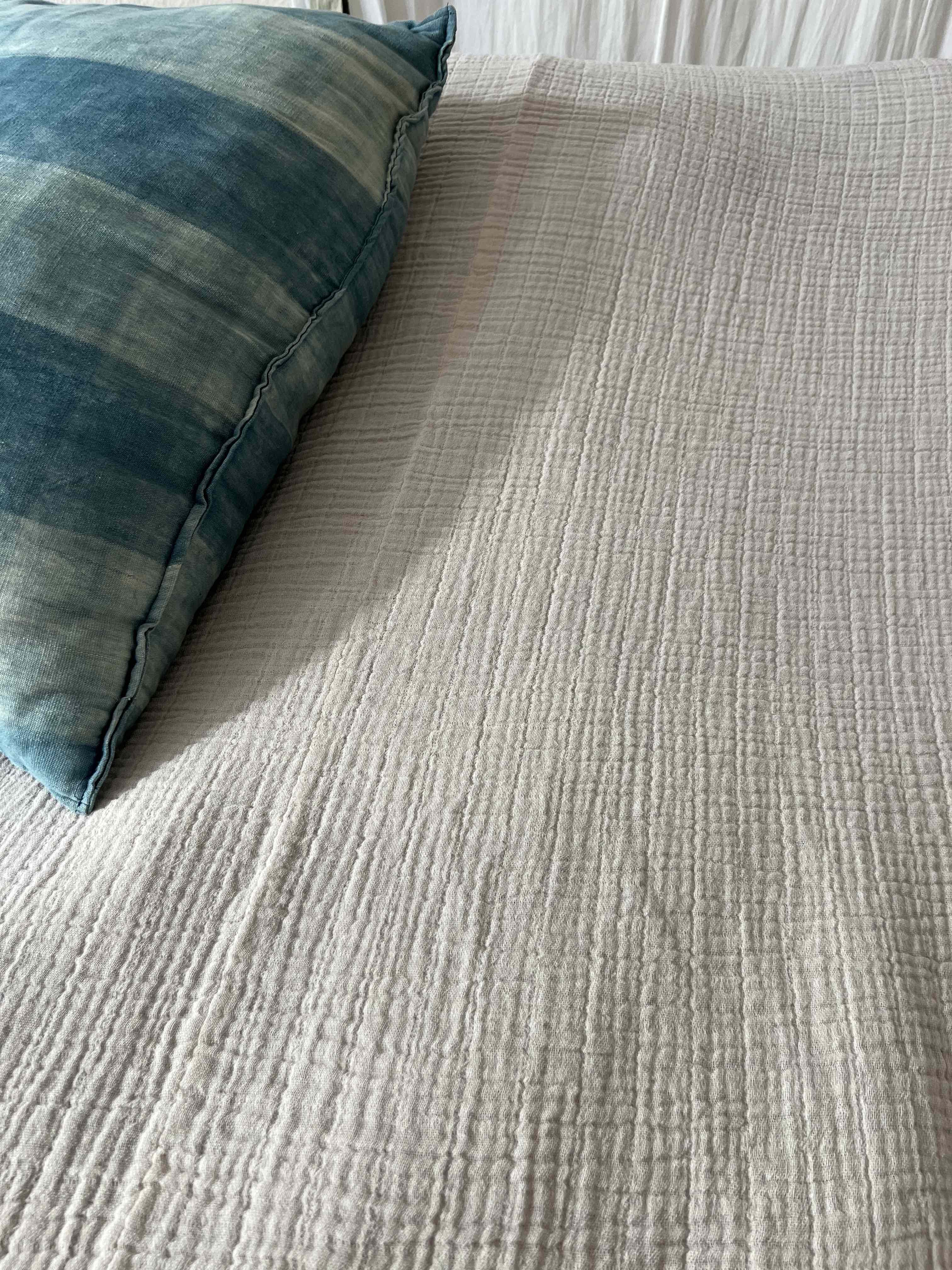 Bett Überwurf in Soft WHITE