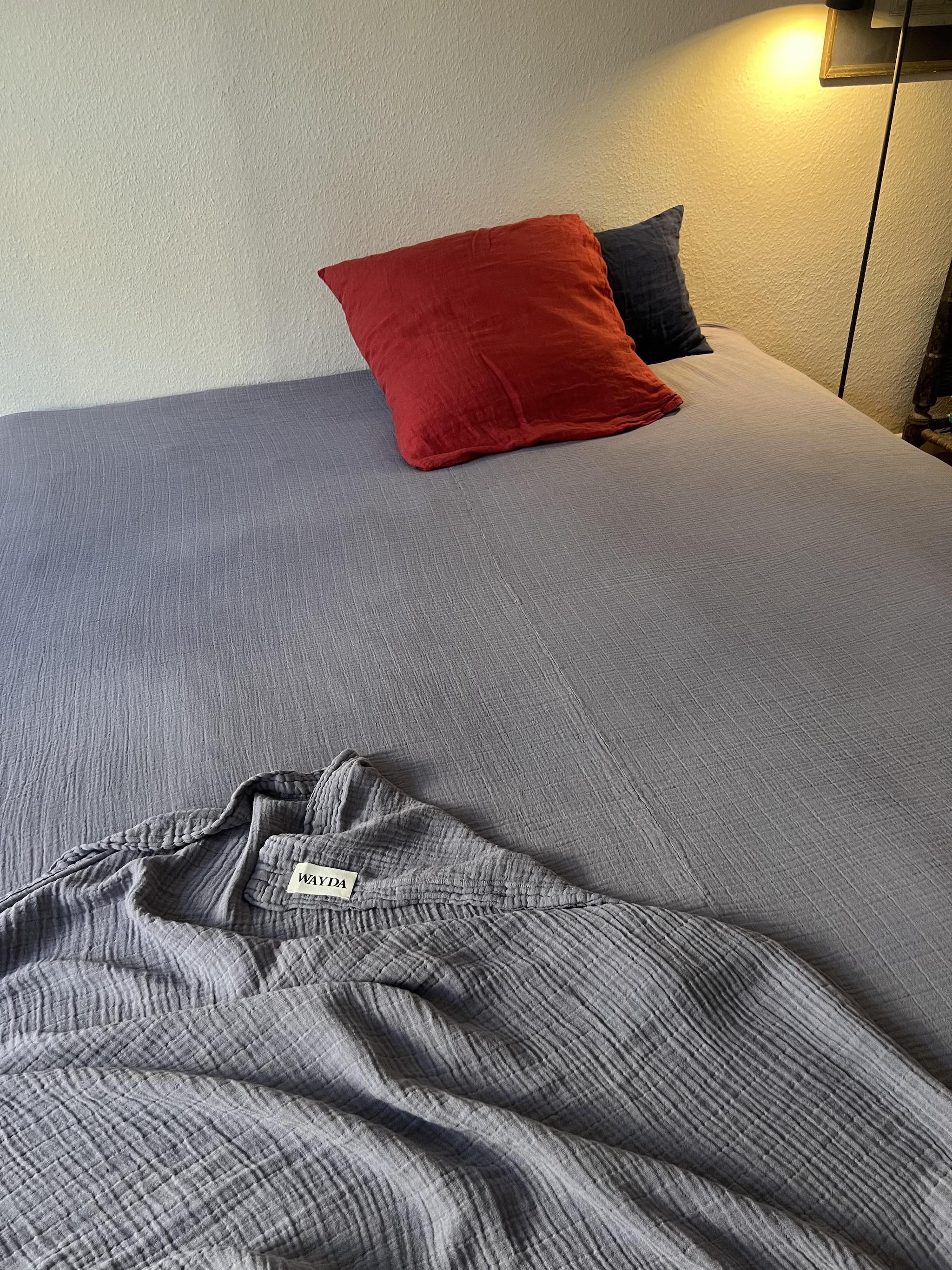 Bett Überwurf in LILAC Whiff