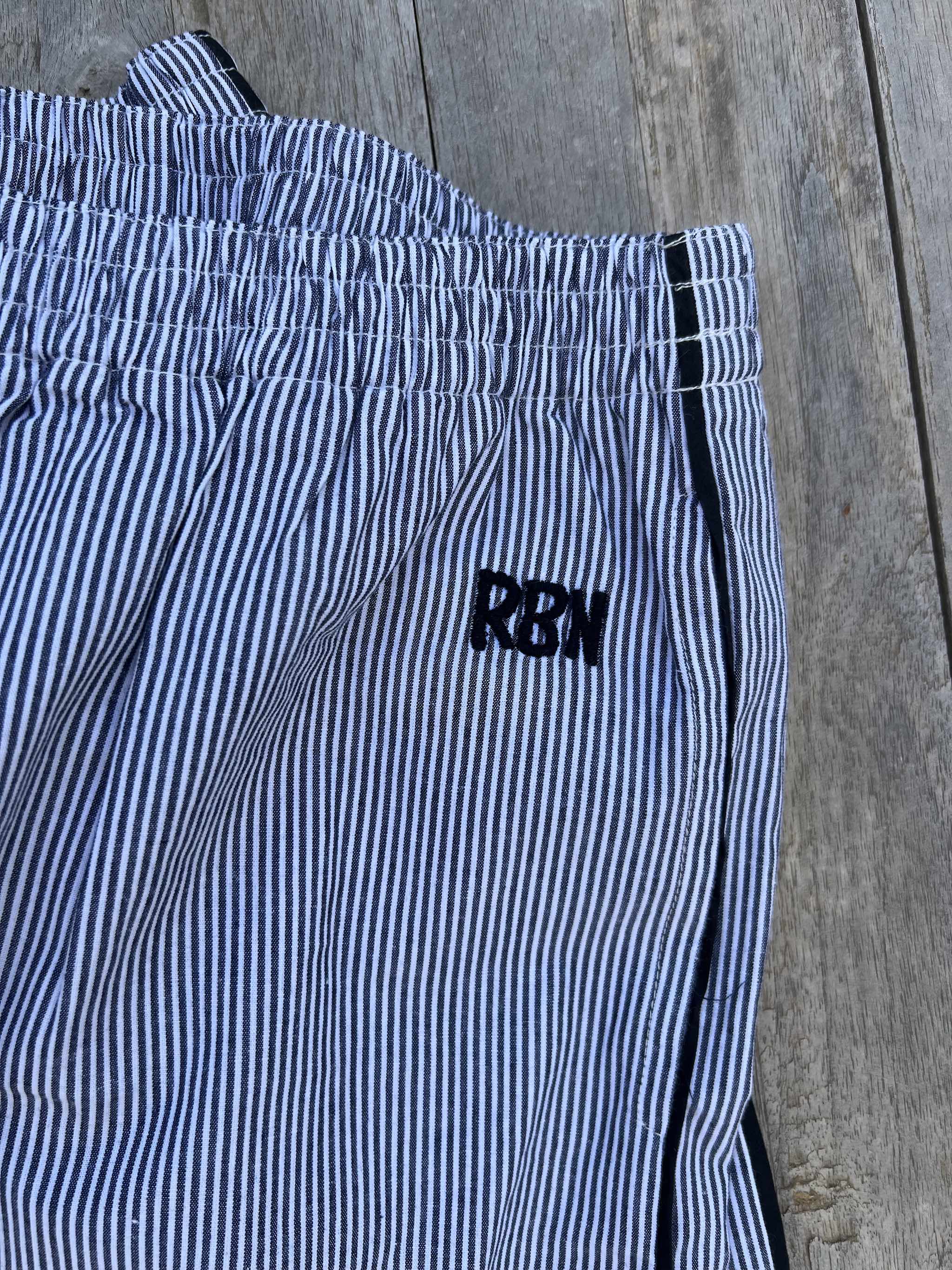 ROBIN SHORTS for Girls - Style `Bondi´ Dark Blue/White with stripe on the side-5