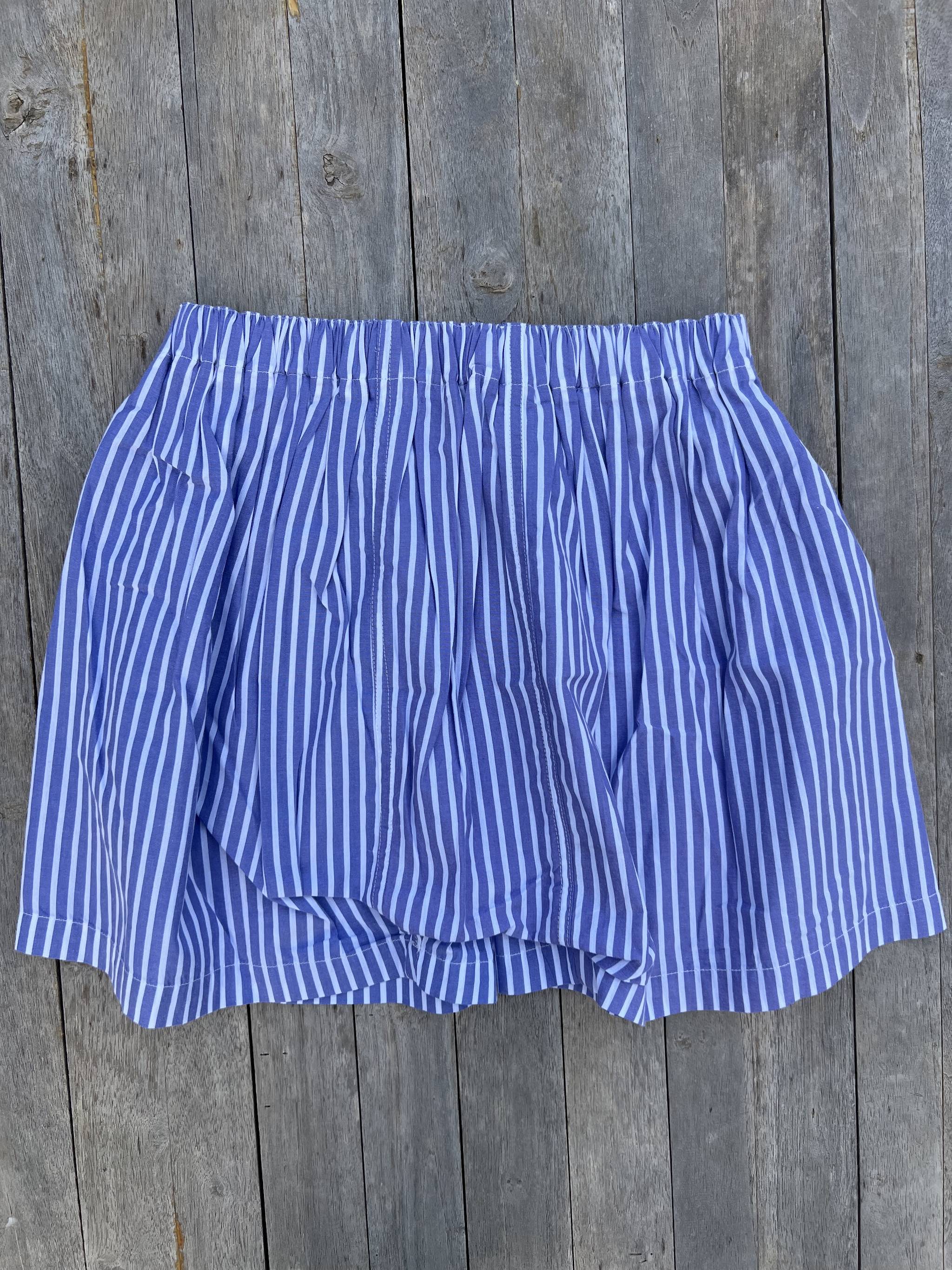 Jungen Boxershorts „Franqui“ blau-weiß gestreift-4