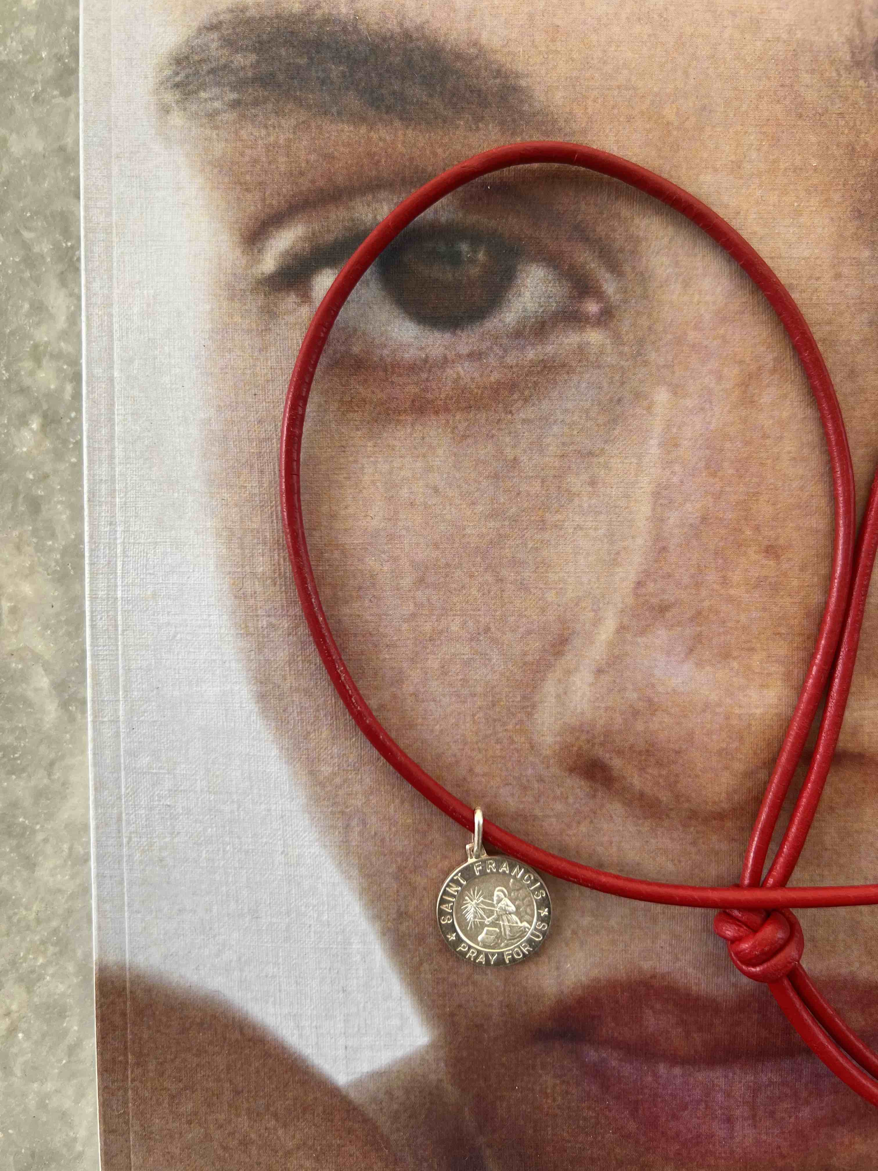 Necklace with Pendant St. FRANCIS-11