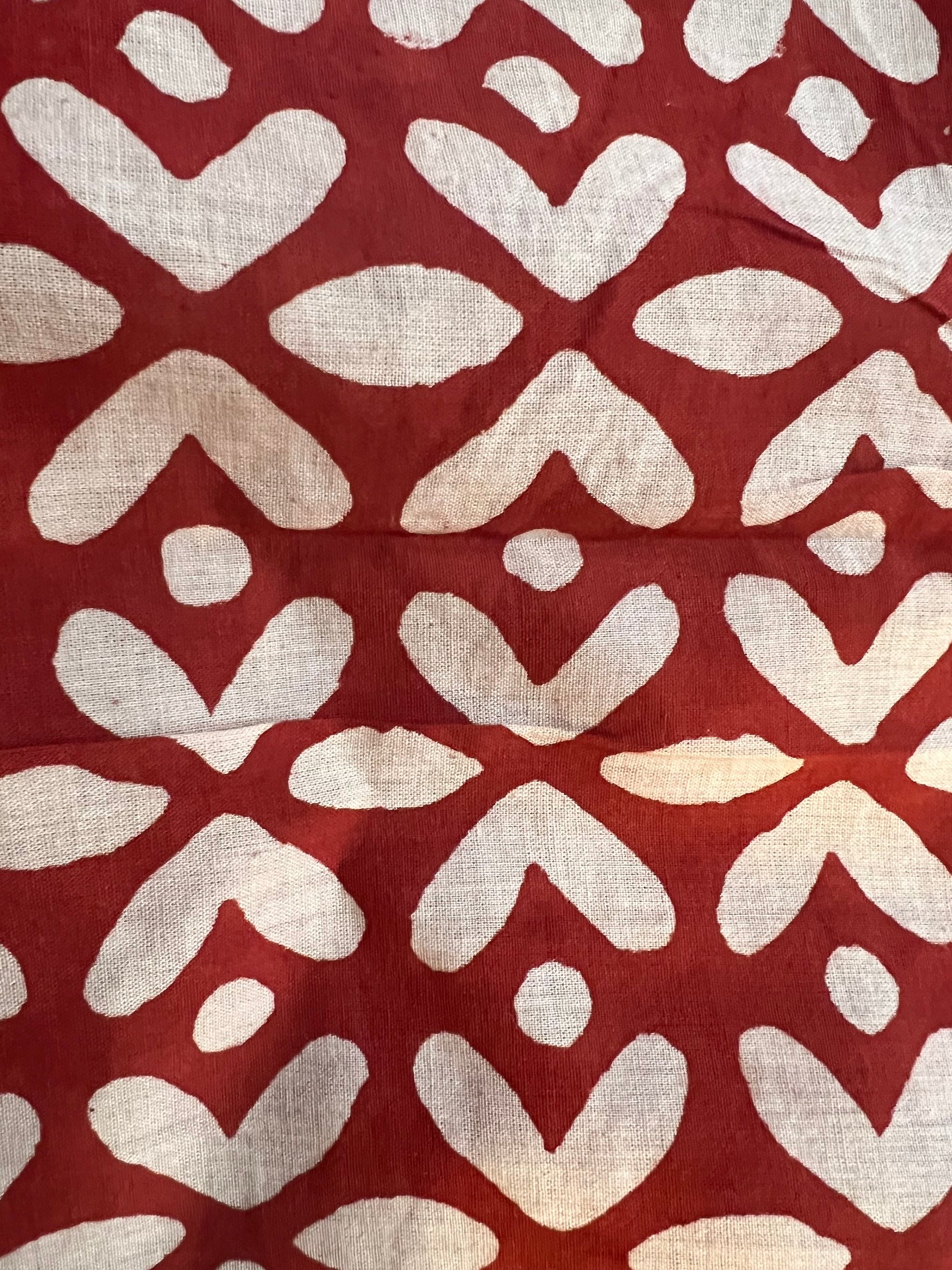 INDIEN BOHO SCHAL HANDGEFERTIGTER BLOCKDRUCK: NOCH MEHR!!-3