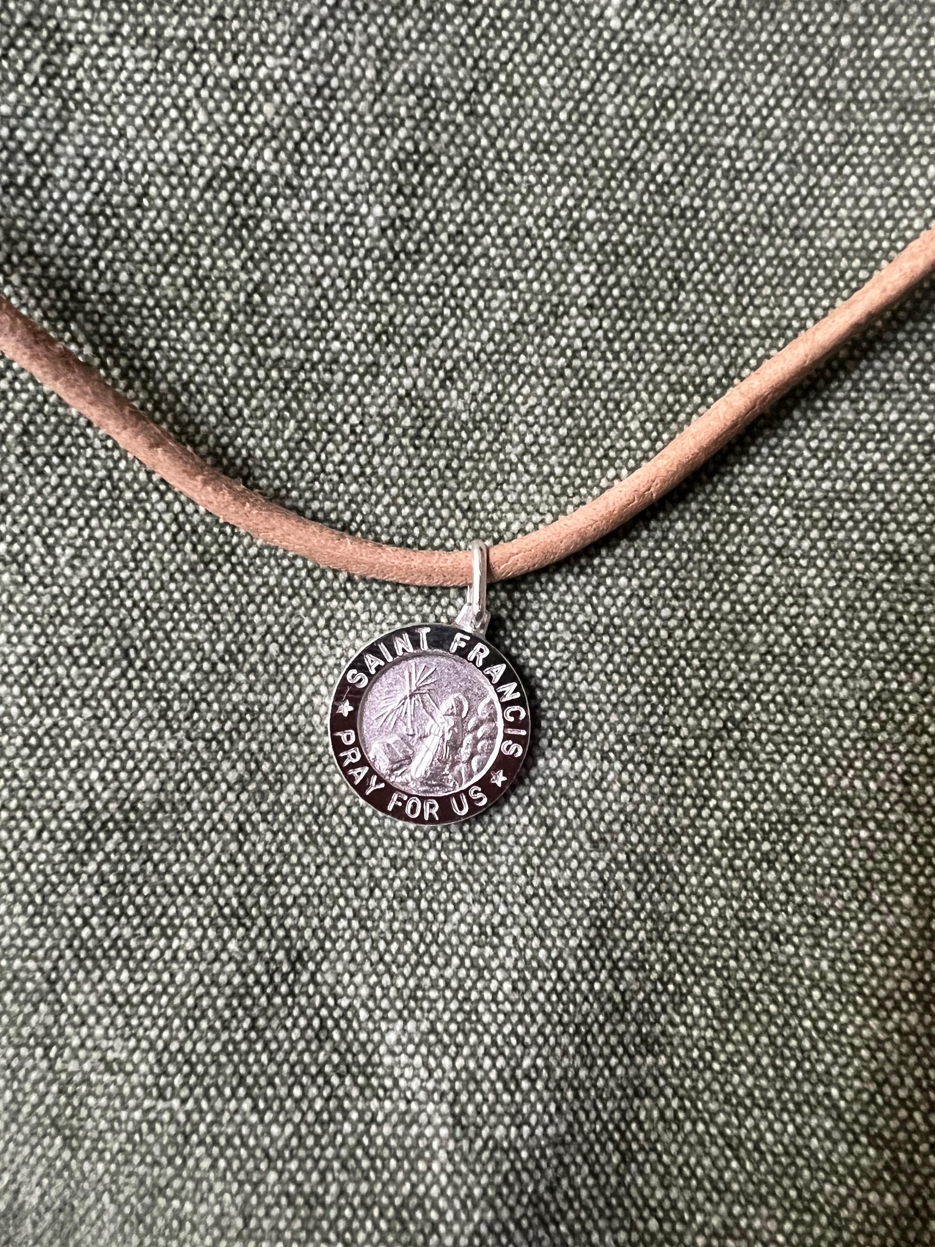 Necklace with Pendant St. FRANCIS-3