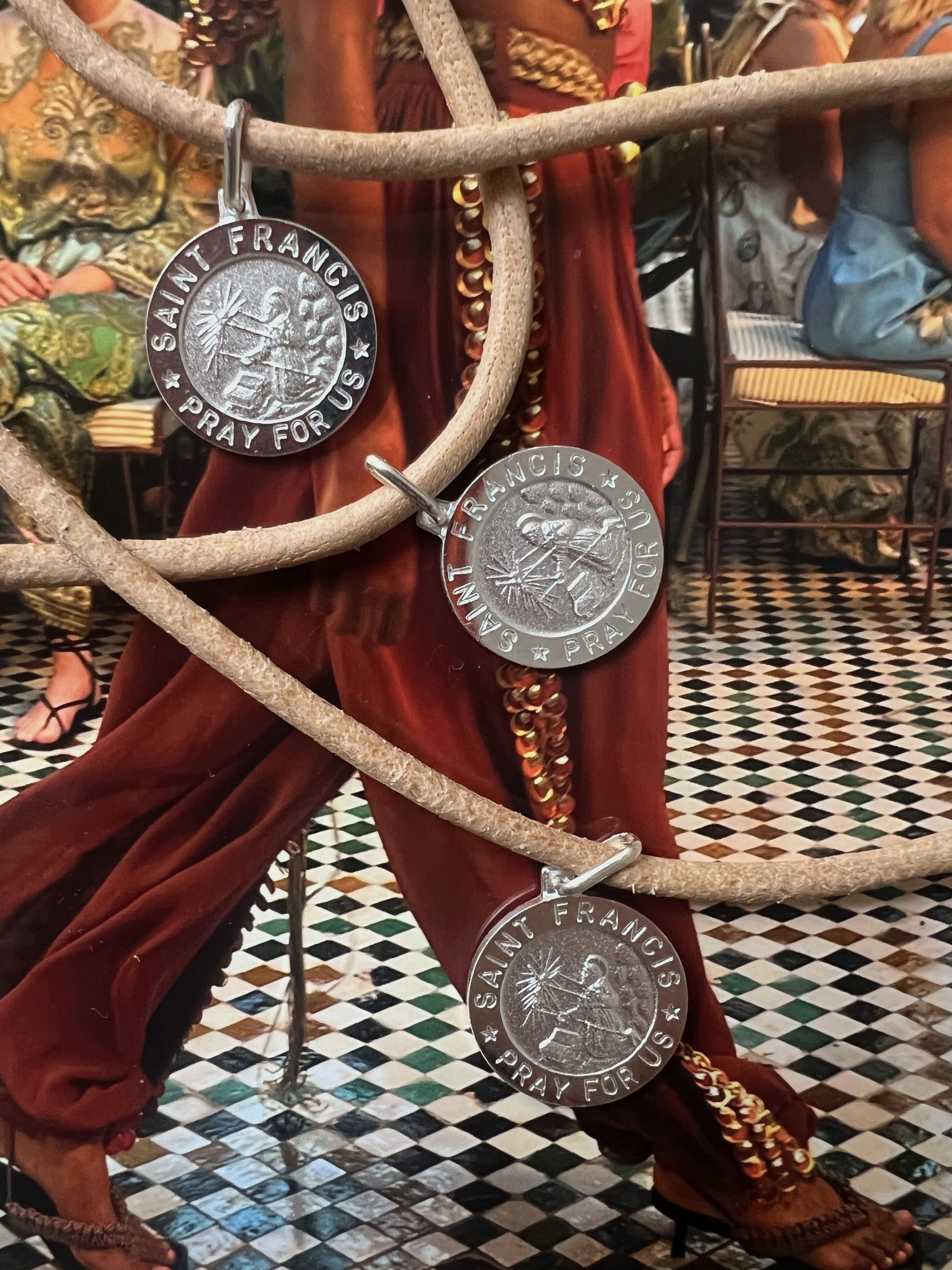 Necklace with Pendant St. FRANCIS-1
