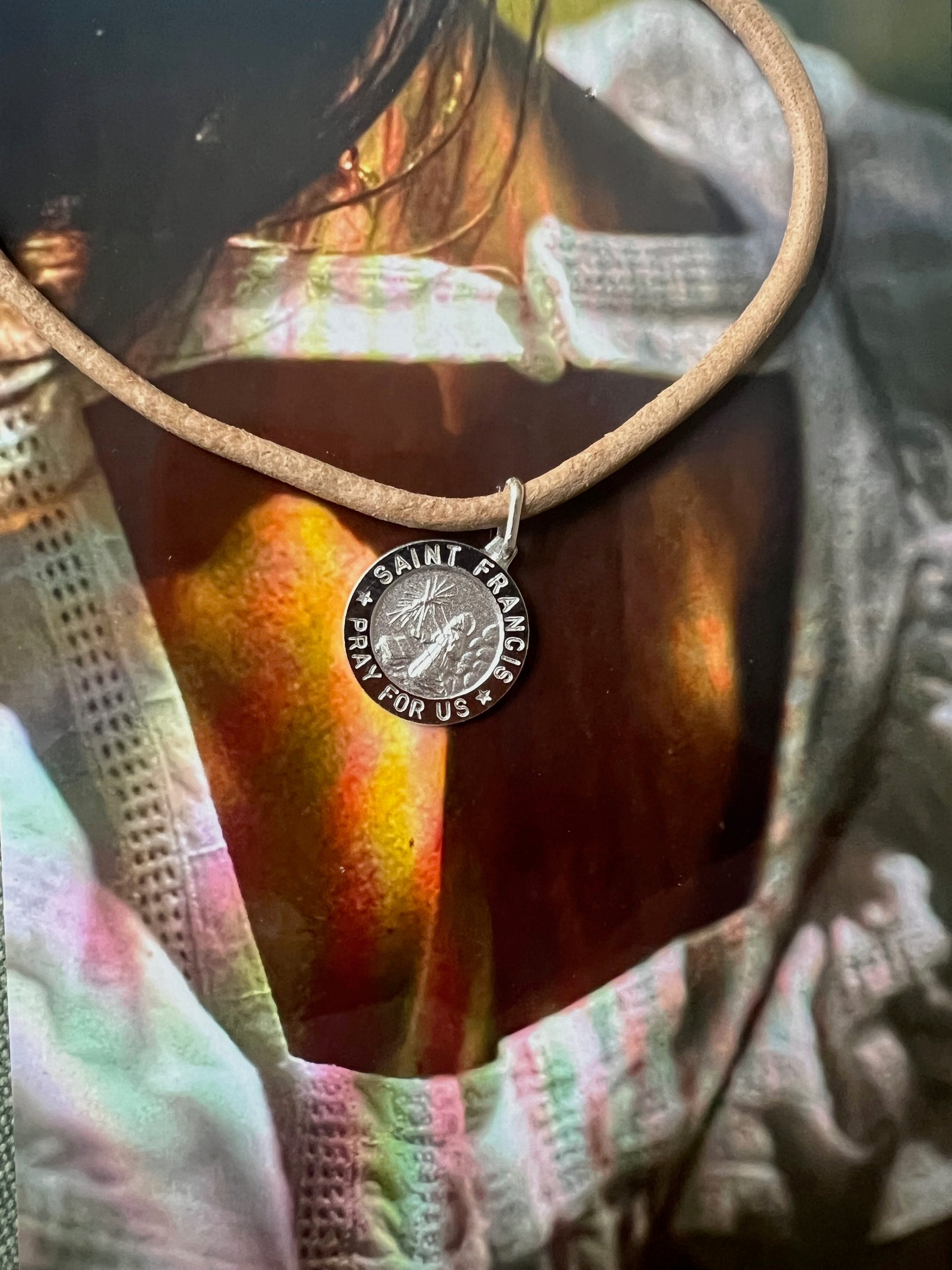 Necklace with Pendant St. FRANCIS-7
