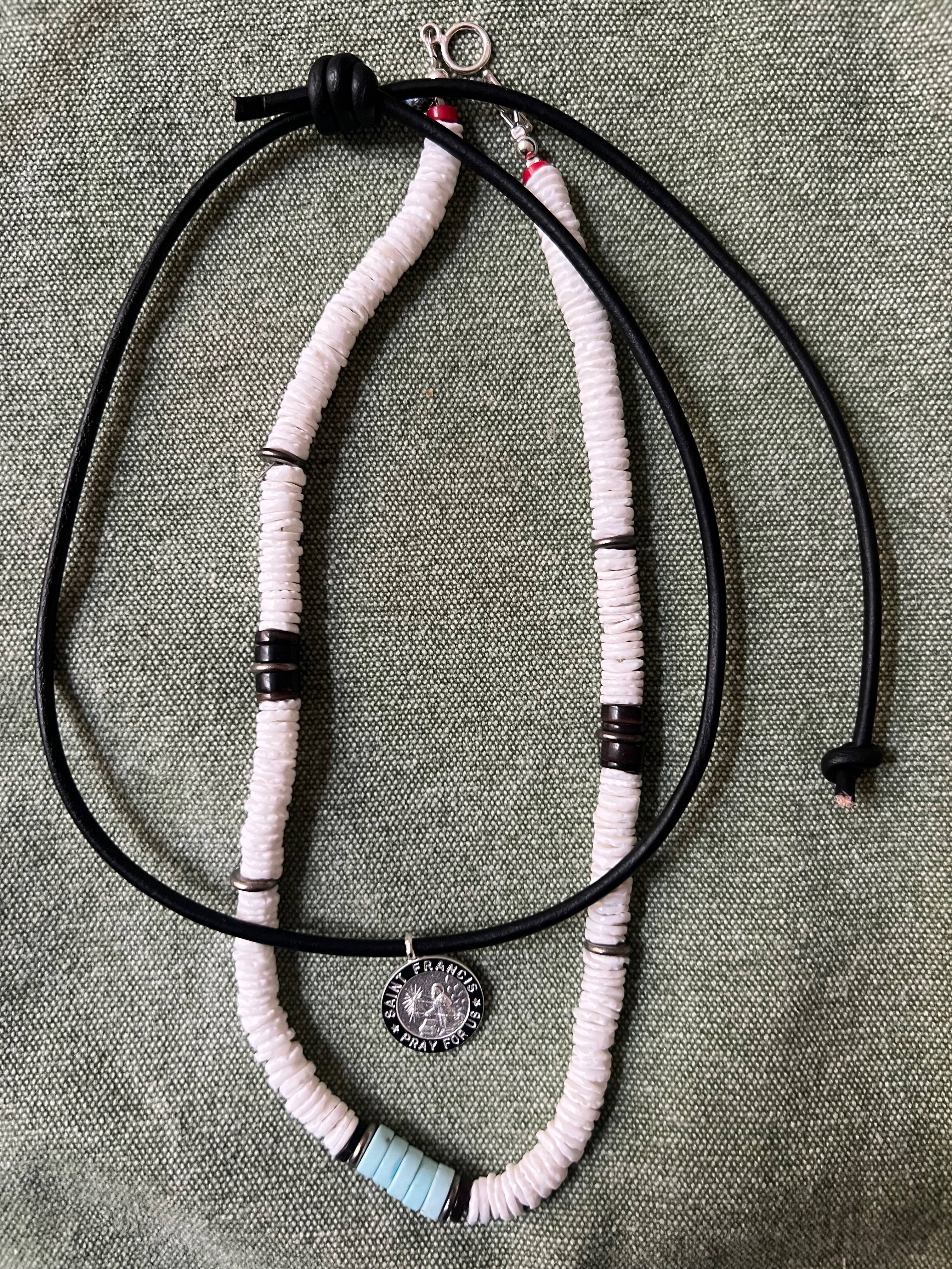 Necklace ANTHOLOGY PENELOPE No.5 with Shell & Coconut-5