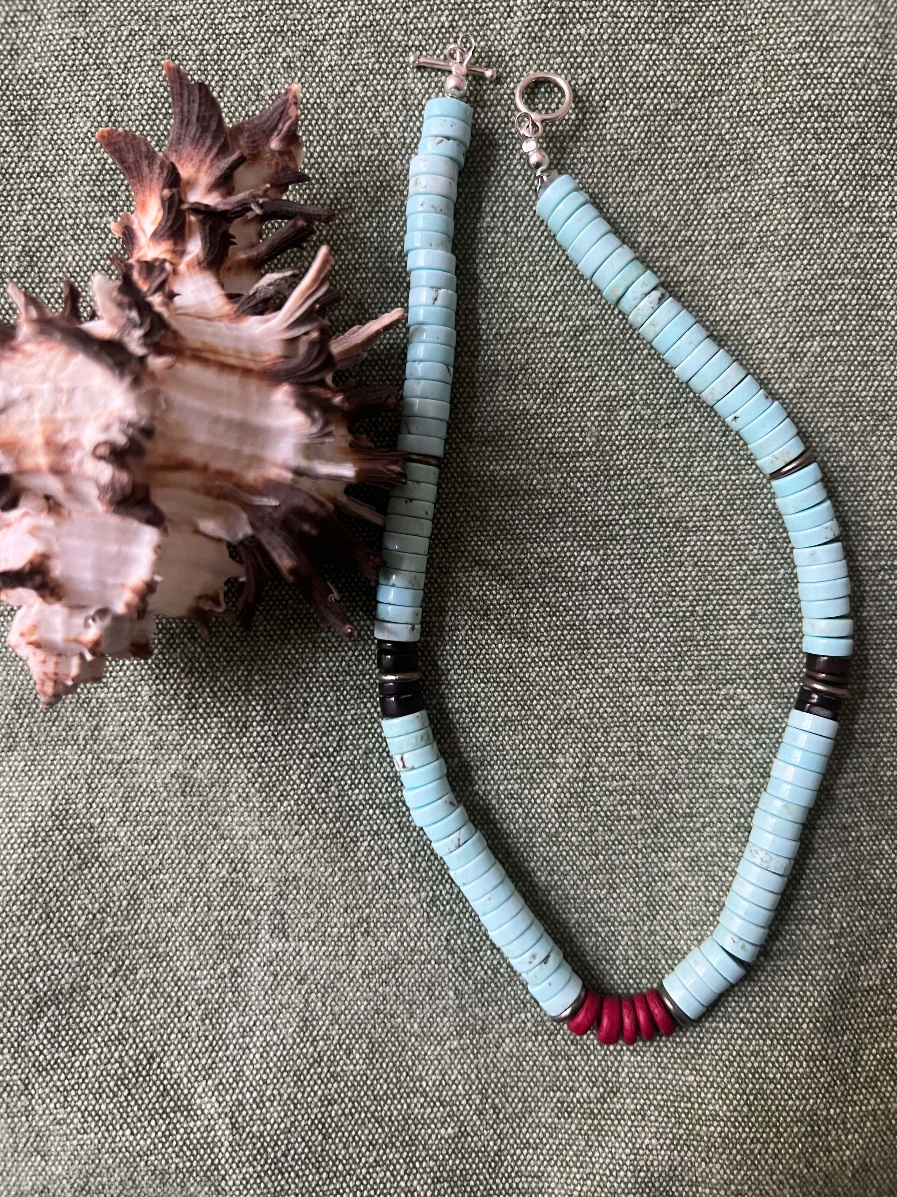 Necklace ANTHOLOGY PENELOPE No.3 with Shell & Coconut-5