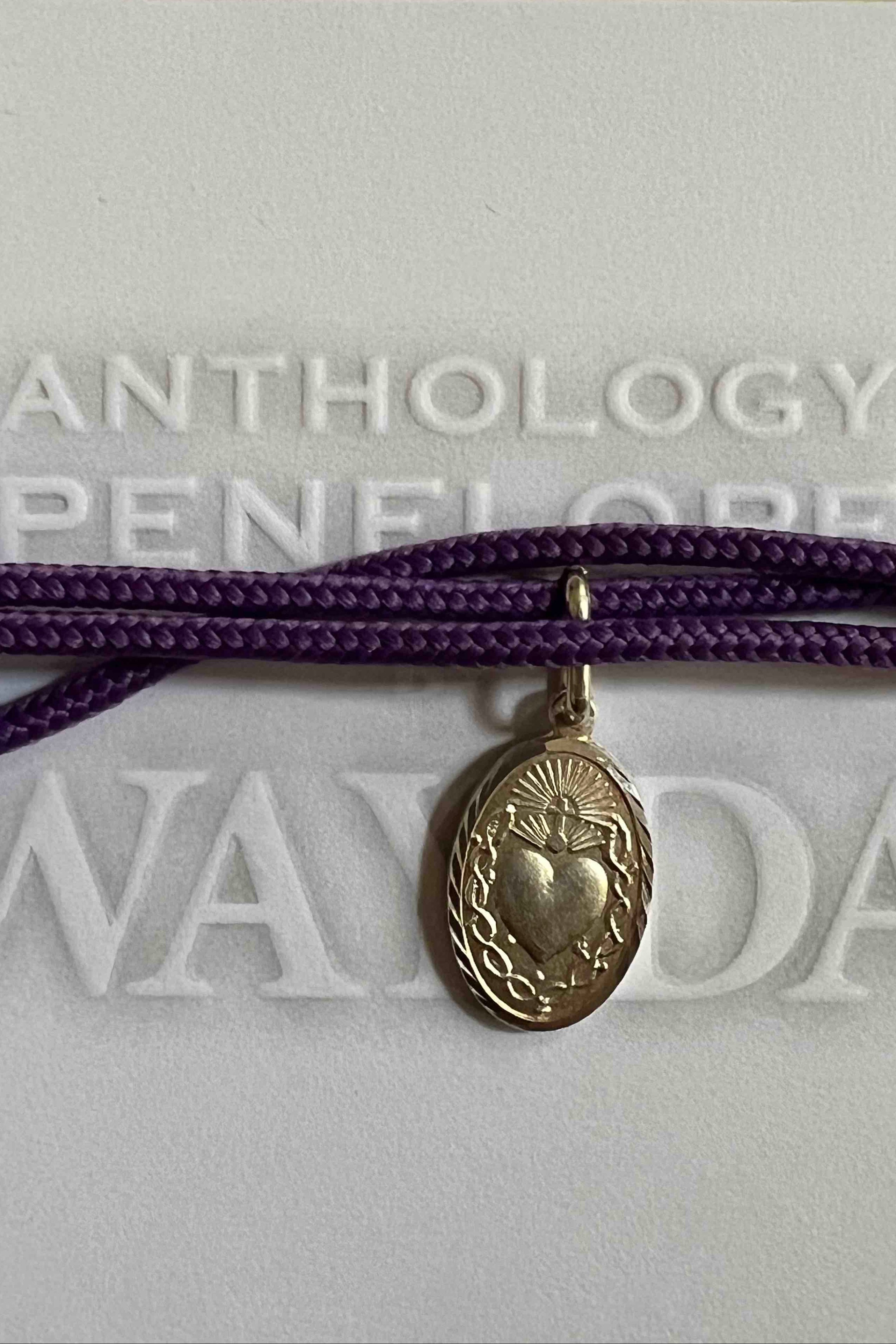 Necklace with Pendant Sacred Heart-1