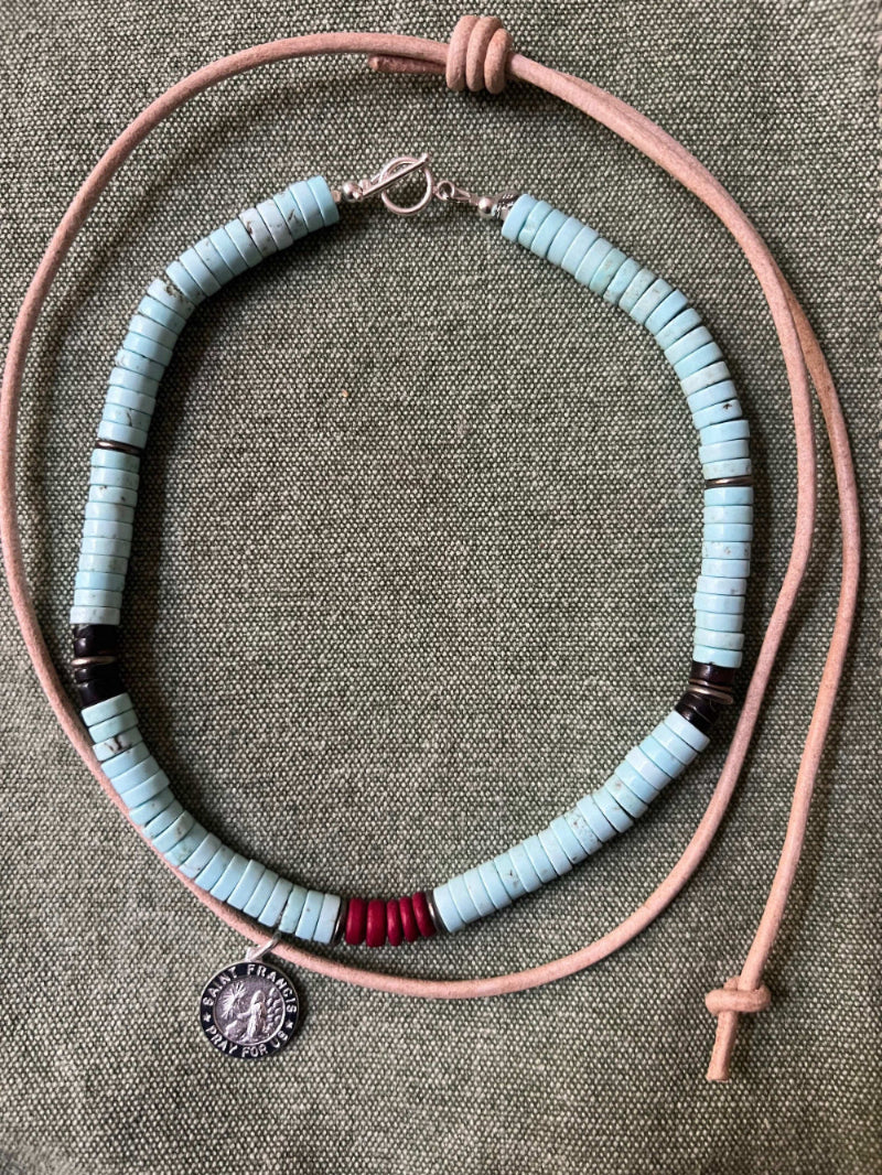 Necklace ANTHOLOGY PENELOPE No.3 with Shell & Coconut-4