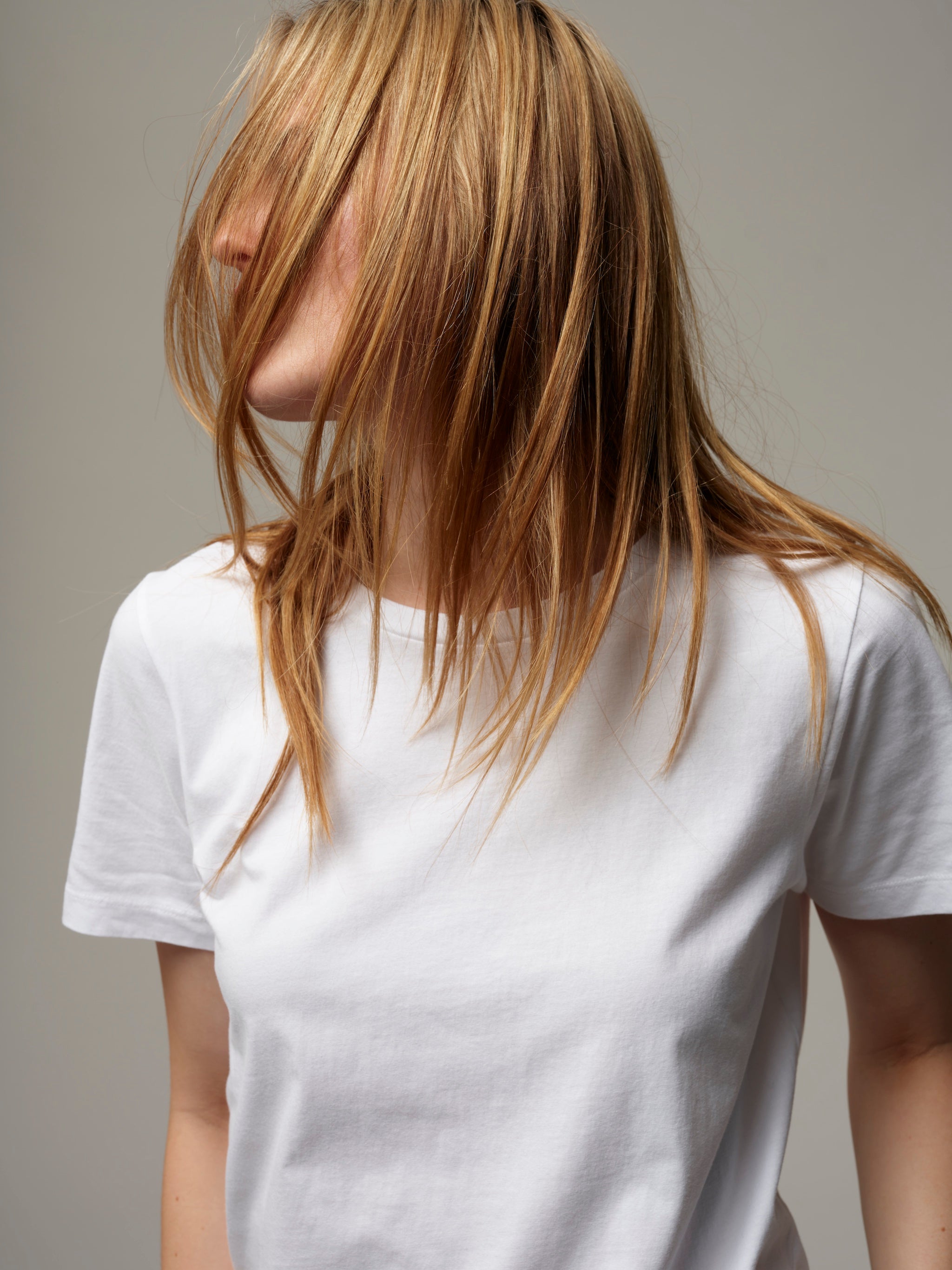 WAYDA T-Shirt weiss, 100% Baumwolle, made in Portugal