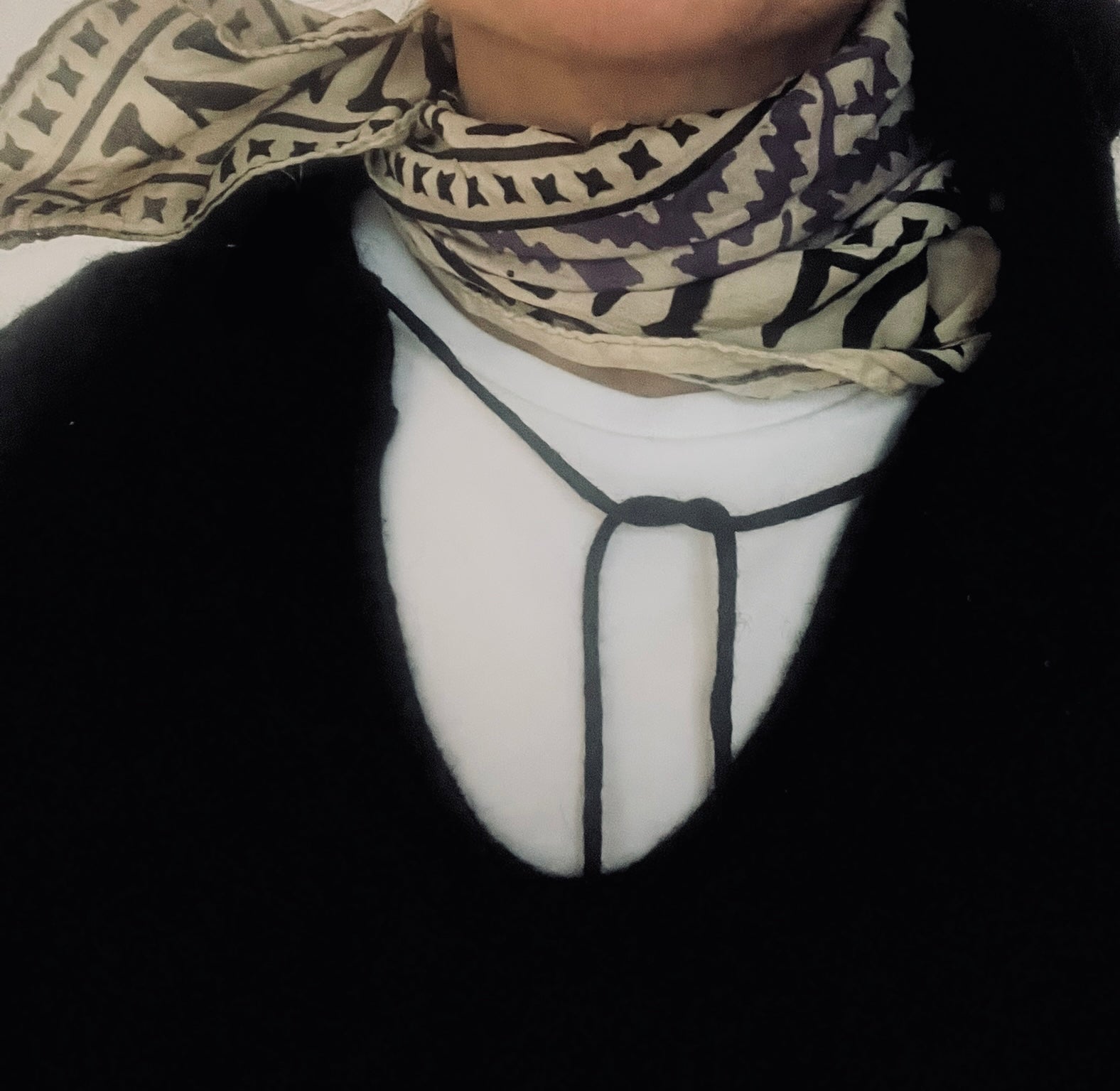 NEUES INDIA BOHO TUCH -ULTRA VIOLET- Größe BANDANA/Small-3