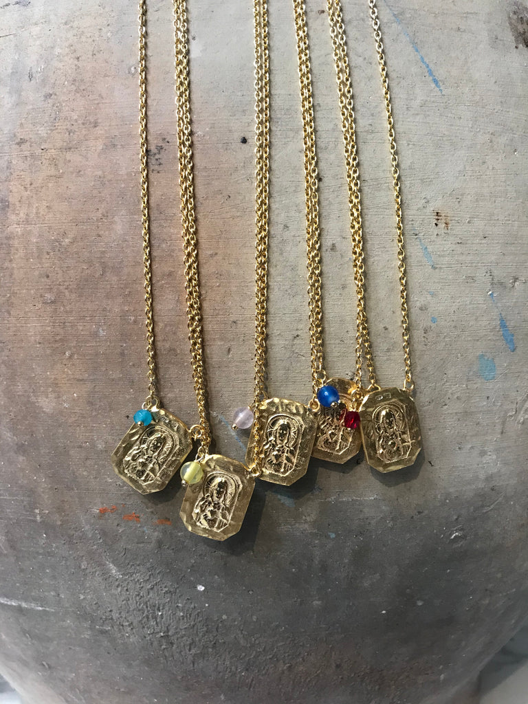 Halskette ESCAPULARIO in Gold