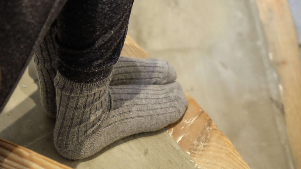 Socks Wool-Cashmere BLACK